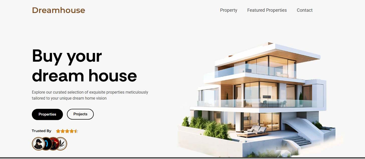 Dream House Website